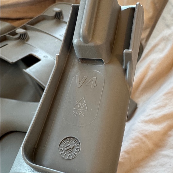 STOKKE Tripp Trapp Grey Baby Set with Tray & Straps High Chair Gray Infant Seat - Picture 9 of 16